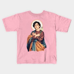 Saint Timothée Chalamet Kids T-Shirt